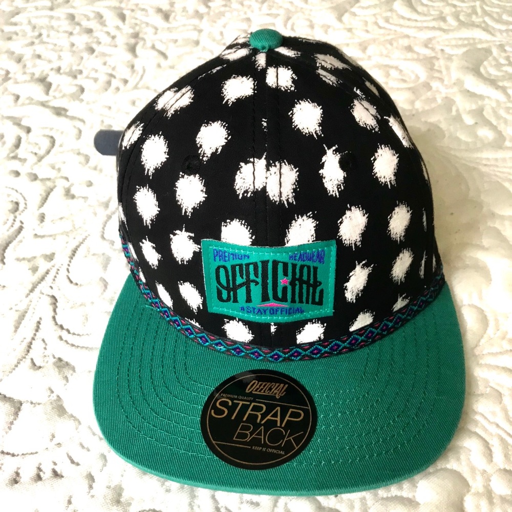 NWT MENS HAT OFFICIAL PREMIUM HEADWEAR FLAT BRIM - Picture 2 of 8